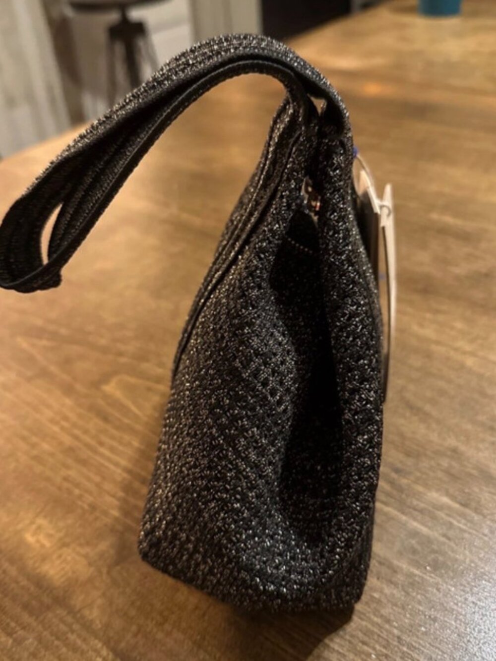 Rothys Black Crescent Bag